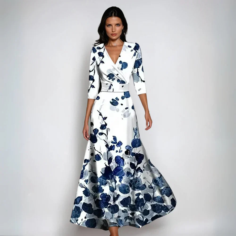 Emily™ | Chic Floral Wrap Dress