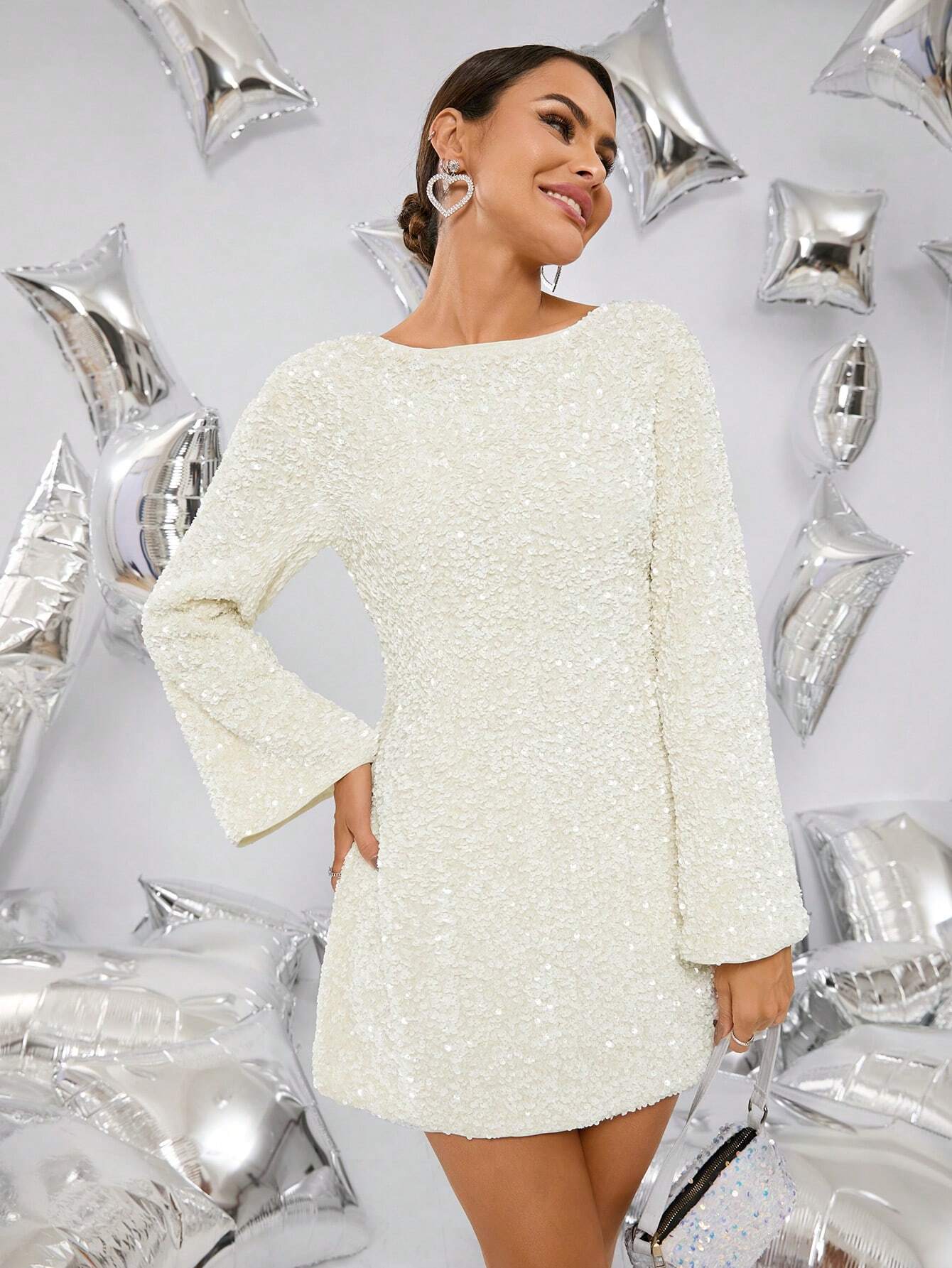 Caroline™ | Glitter Dress