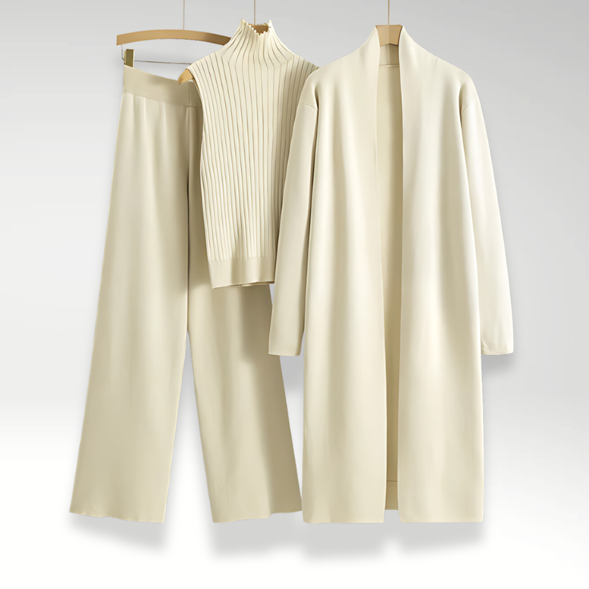 Alice™ | Luxury Three-Piece Knit Set