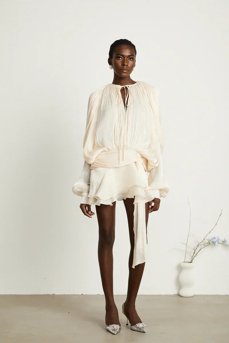 Carla™ | Luxe Flowy Mini Dress