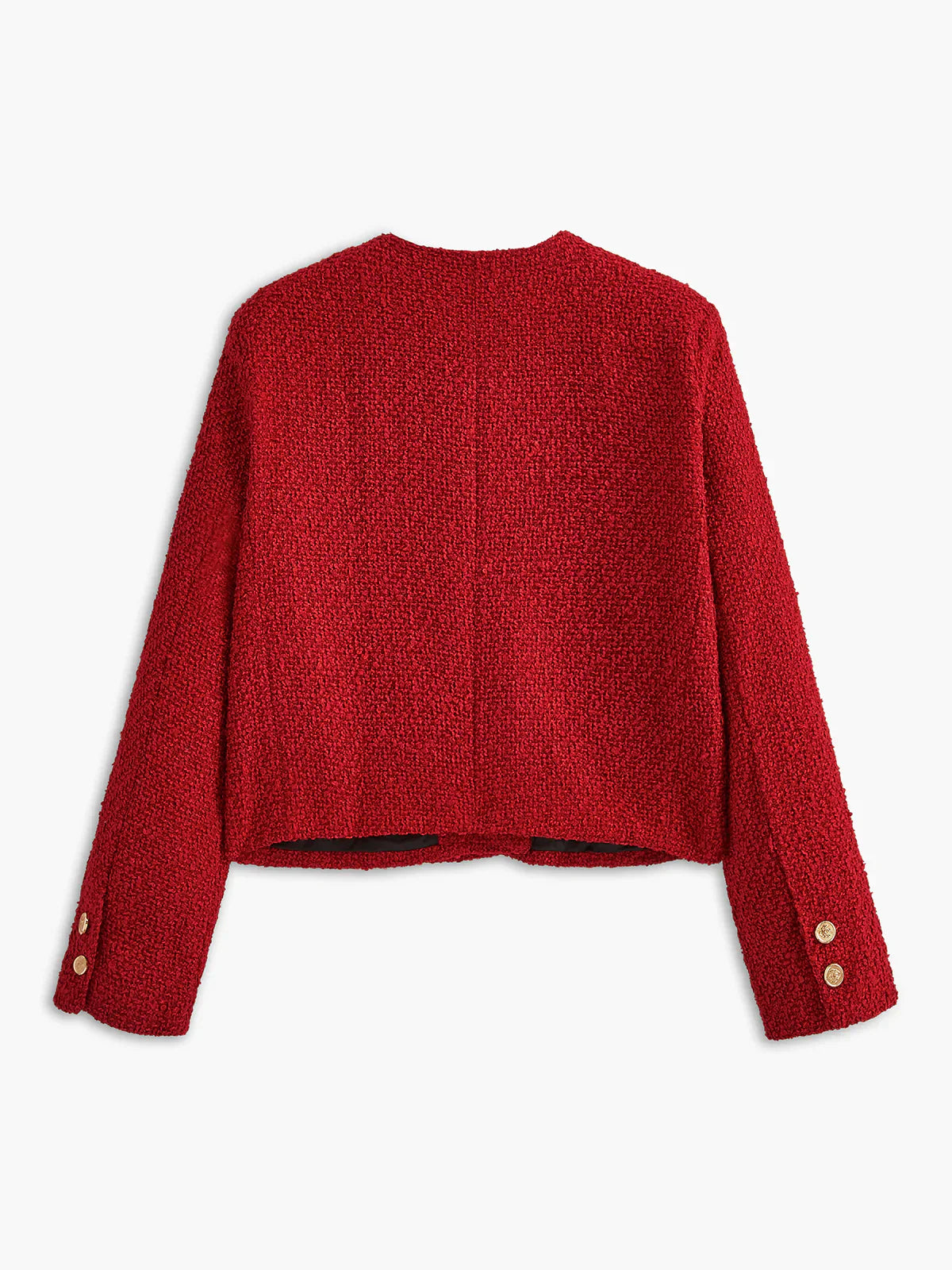 Julia™ | Elegant Button Tweed Jacket