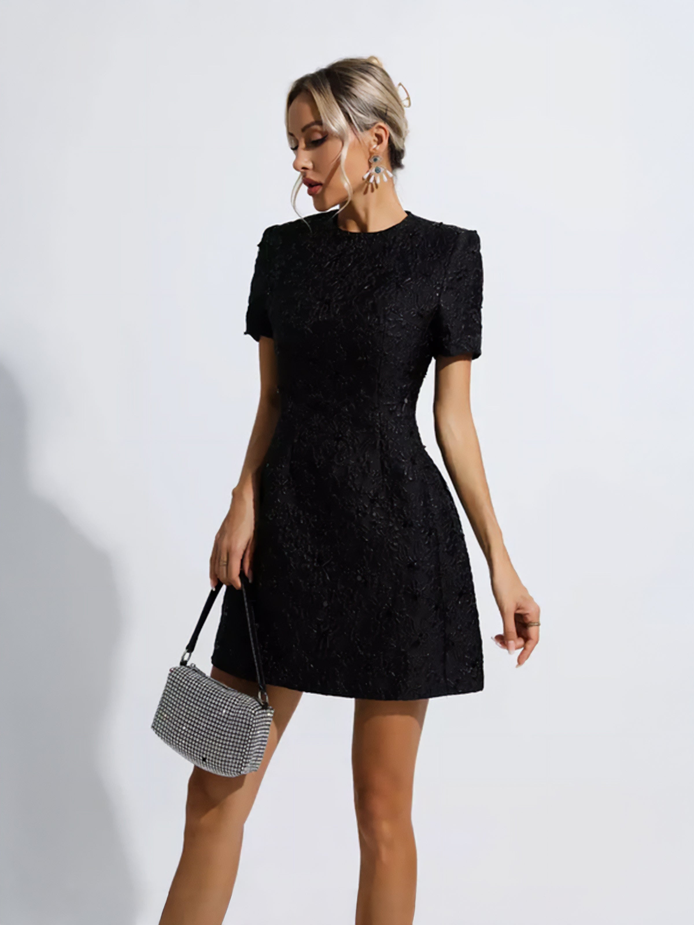 Olivia™ | Elegant Floral Mini Dress