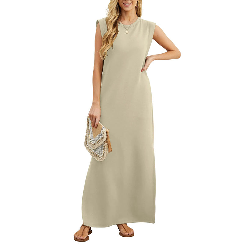Emma™ | Flowing Anti-Crease Maxi Dress