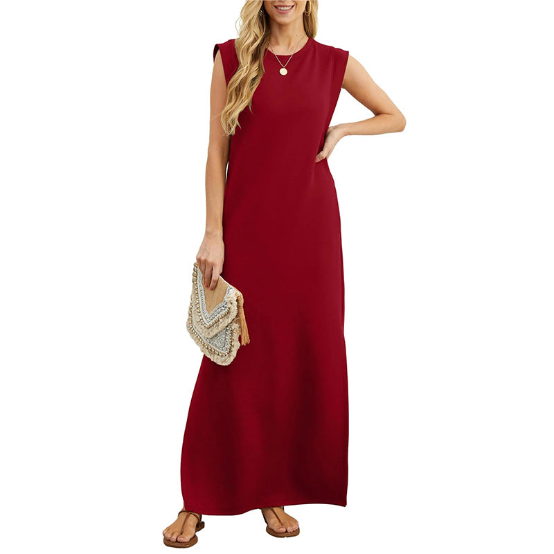 Emma™ | Flowing Anti-Crease Maxi Dress