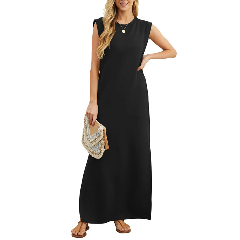 Emma™ | Flowing Anti-Crease Maxi Dress